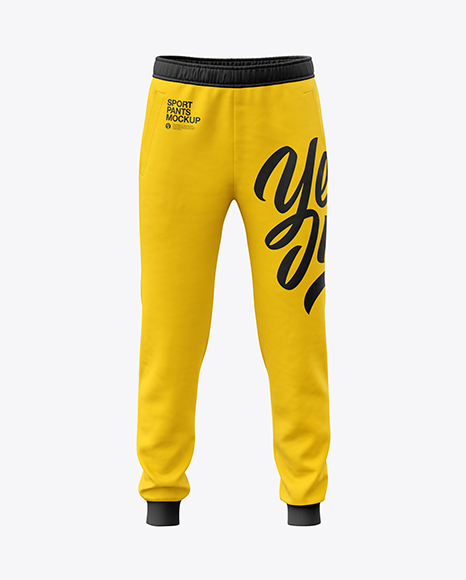 Leggings are most commonly used apparel for both women and men, so you can use them for your branding purpose. Men 39 S Sport Pants Mockup