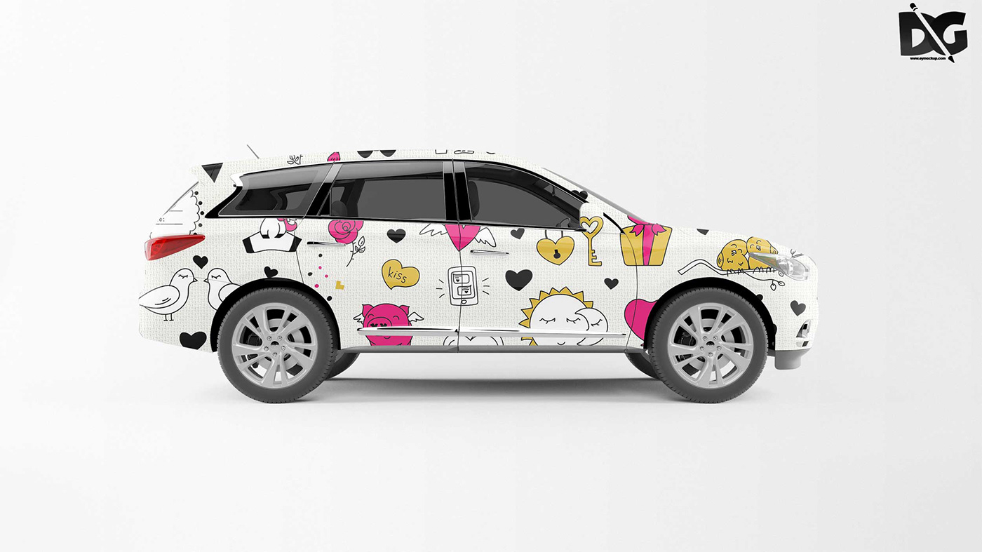 Free vinyl van wrapping mockup (psd). 750 Best Car Mockup Templates Free Premium