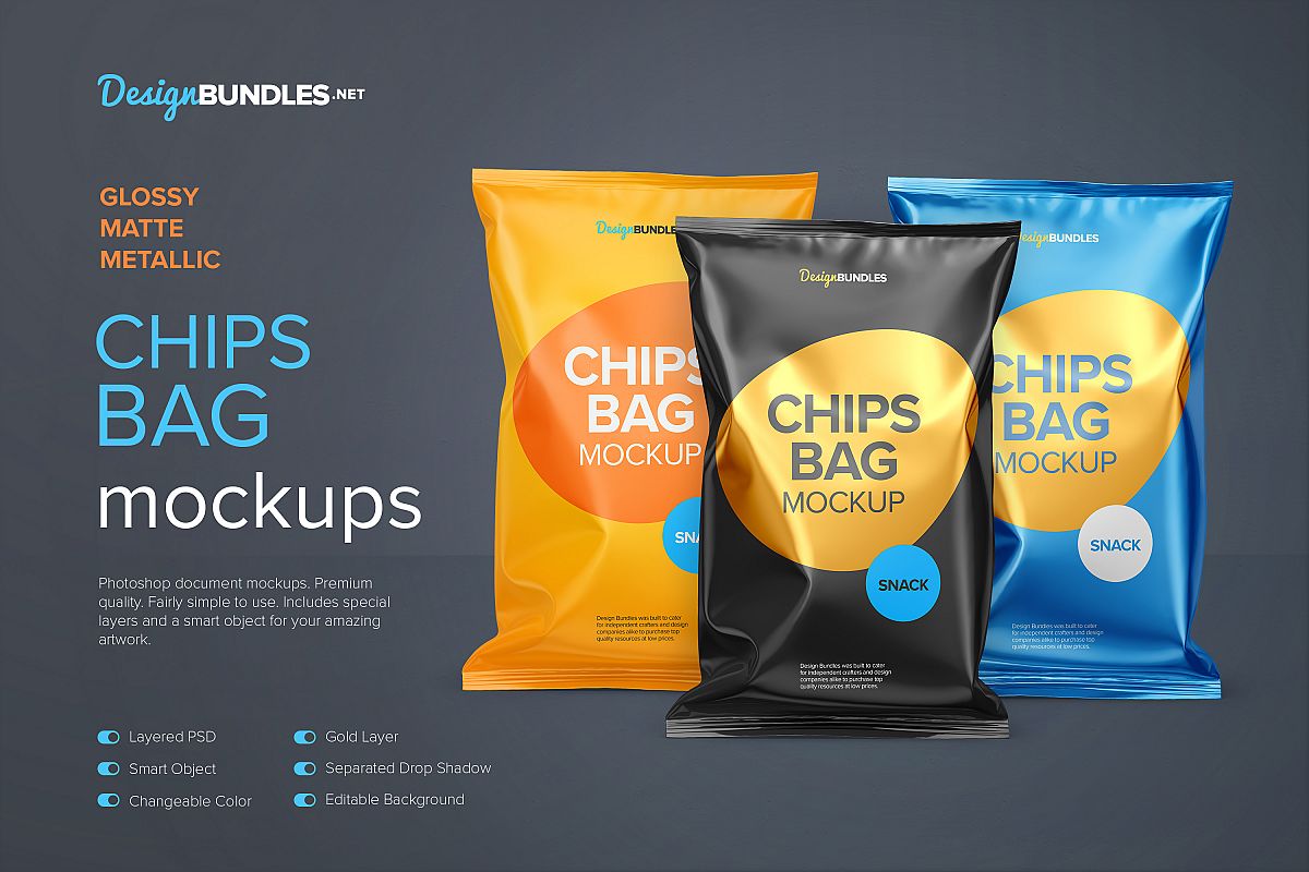 This free pouch mockup set will help you achieve the best results . 170 Best Snack Bag Mockup Templates Free Premium