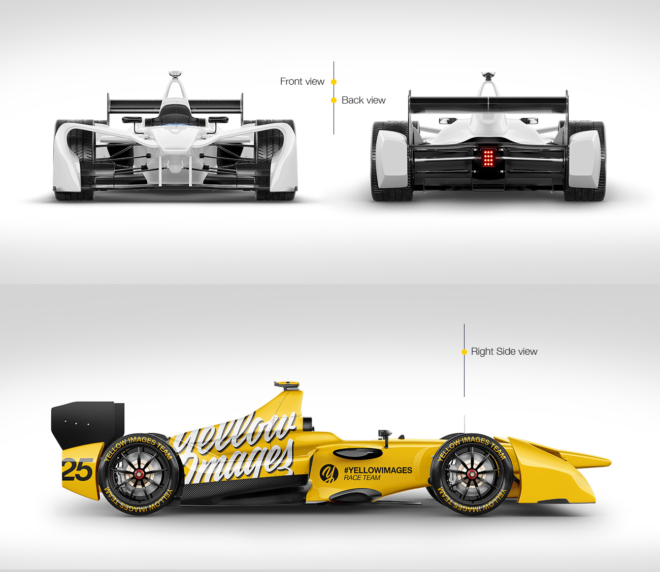 Download 7200+ royalty free racing car mockup vector . Formula E Racing Car 2016 Mockup Pack 6 In 1 Pack