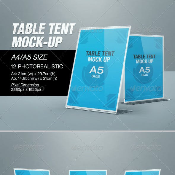 Have you ever wished you knew how to throw up a quick shelter if you find yourself outside overnight? 160 Best Table Tent Mockup Templates Free Premium