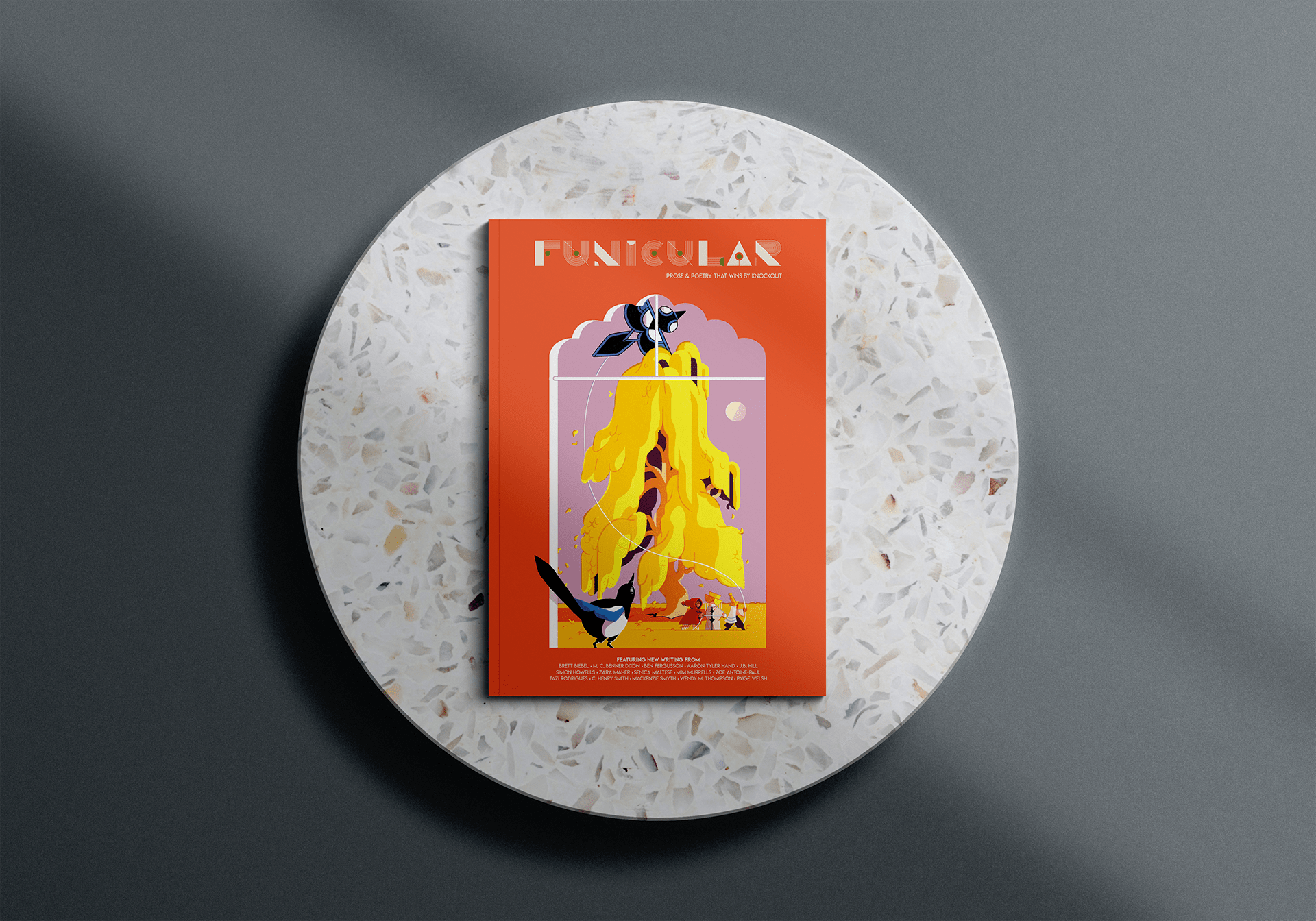 This is the ideal magazine psd mockup for design projects display. Funicular Magazine Issue 08 Of Funicular Magazine Now Available