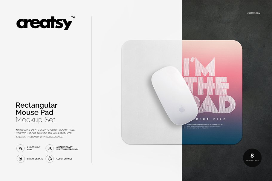 The mockups is in photoshop psd file format, that is . 150 Best Mouse Pad Mockup Templates Free Premium