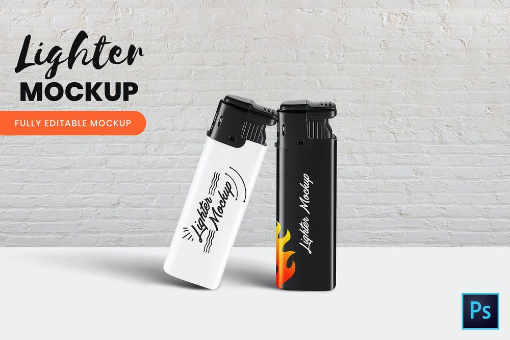 50+ Download Lighter Mockup Free&nbsp;Psd