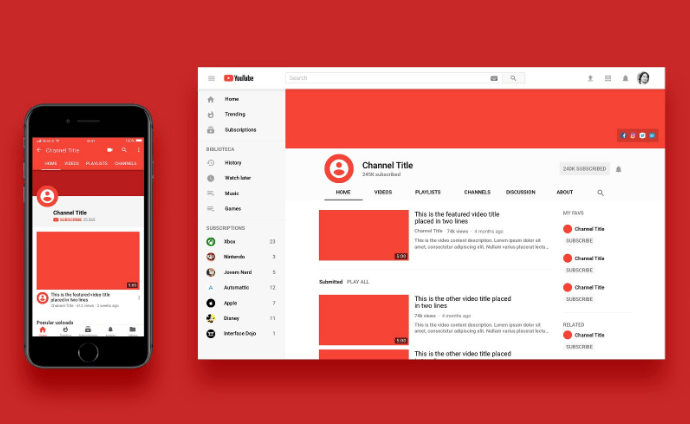 14+ Download Website Presentation Mockup Video Psd