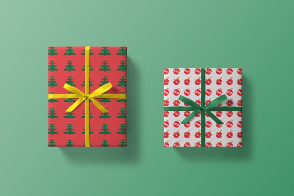 50+ Download Wrapped Gift Mockup Free&nbsp;Psd