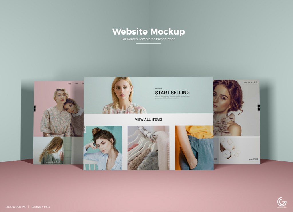 49+ Download Free Mockup For Web Design&nbsp;Psd
