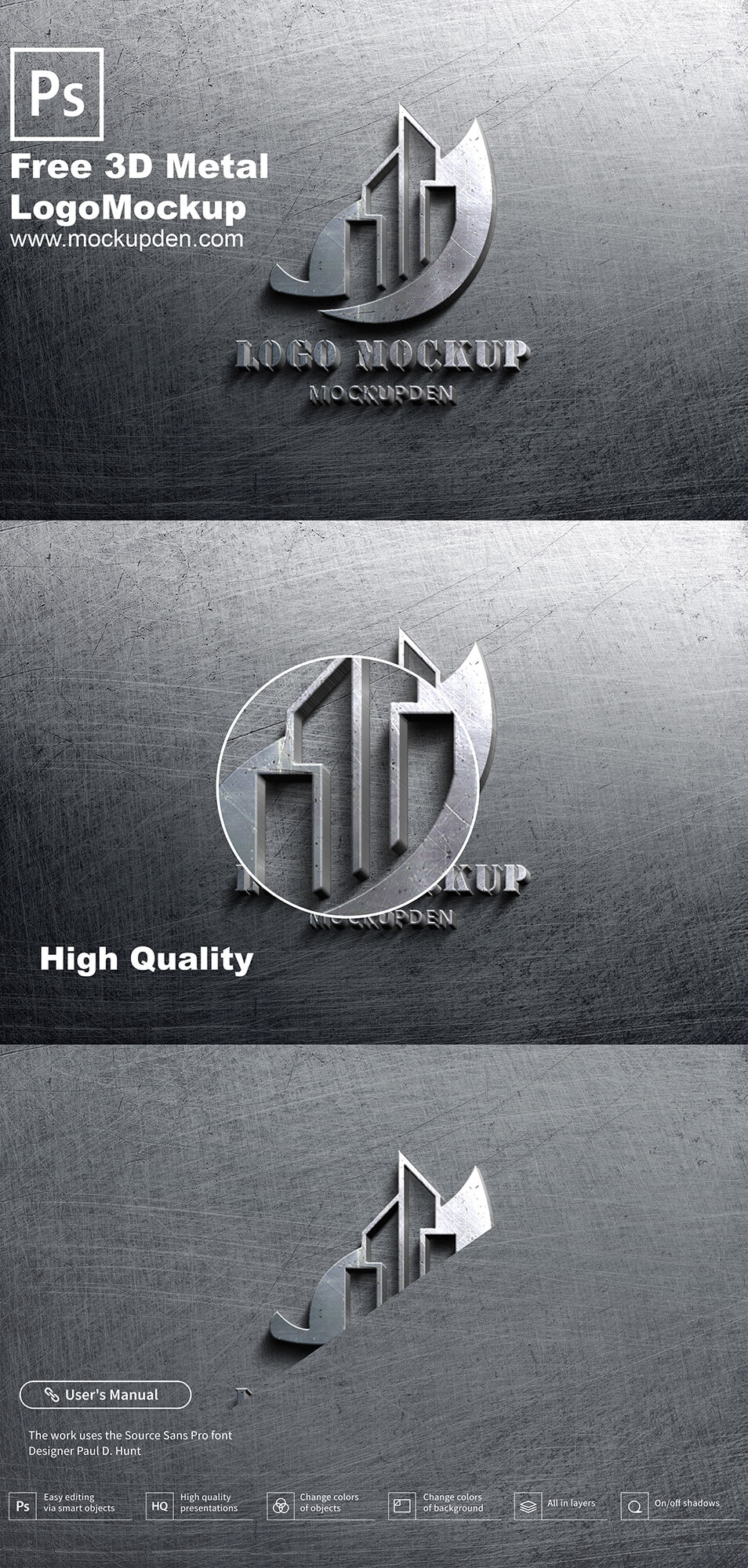 46+ Download Steel Logo Mockup&nbsp;Psd