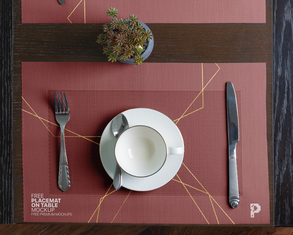47+ Download Paper Placemat Mockup Free&nbsp;Psd