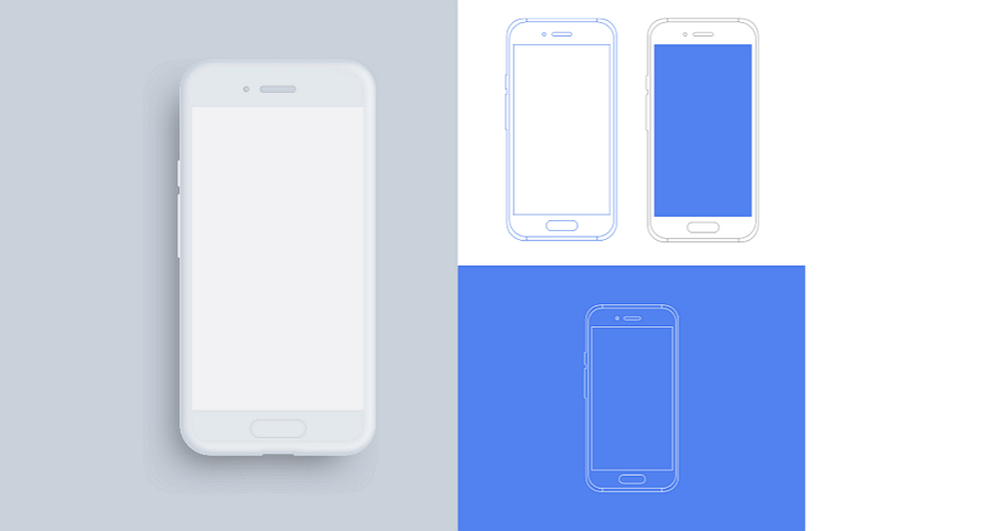 12+ Download Android Phone Mockup Xd&nbsp;Psd