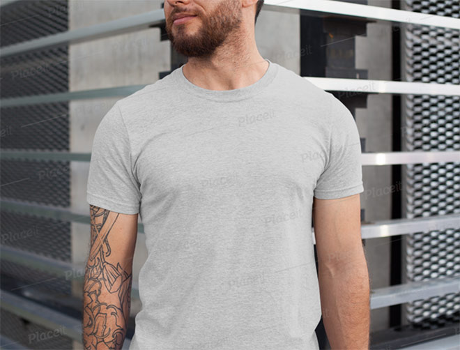 15+ Download T Shirt Man Mockup Free&nbsp;Psd