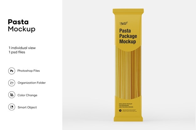 16+ Download Spaghetti Packaging Mockup Free&nbsp;Psd
