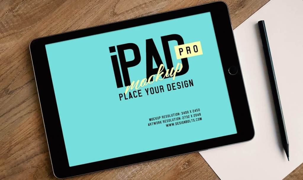 48+ Download Ipad Pro Mockup Free&nbsp;Psd